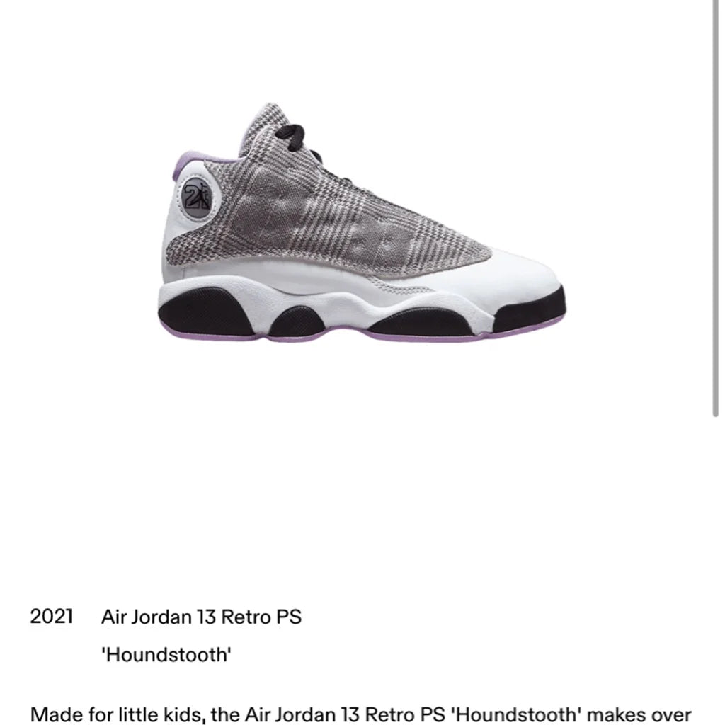 2021 Air Jordan 13 Retro PS 'Houndstooth'