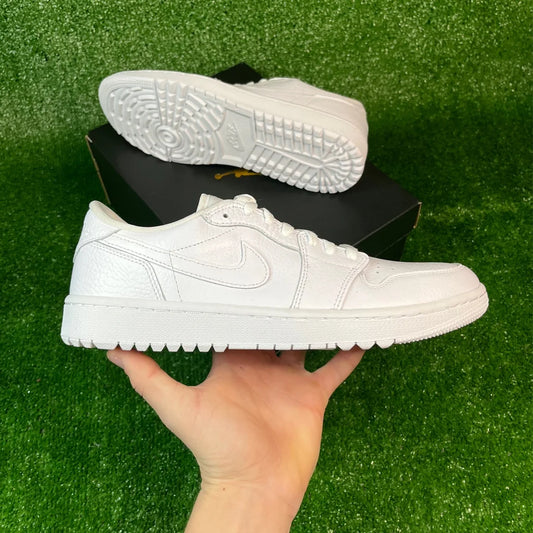 Air Jordan 1 Low Golf 'Triple White' DD9315 101