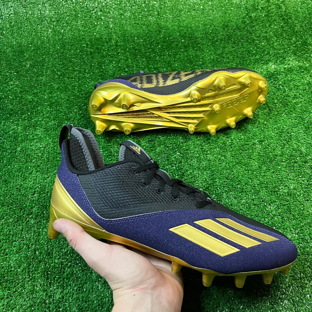 Adidas Adizero Scorch 2 SM Baltimore 1 Ravens Football Cleats GZ0410