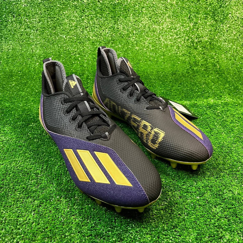 Adidas Adizero Scorch 2 SM Baltimore 1 Ravens Football Cleats GZ0410