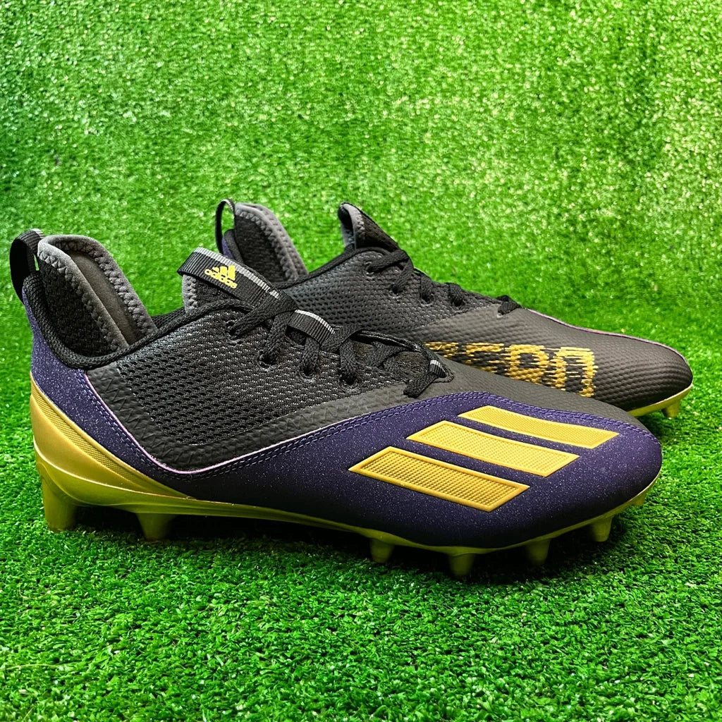 Adidas Adizero Scorch 2 SM Baltimore 1 Ravens Football Cleats GZ0410