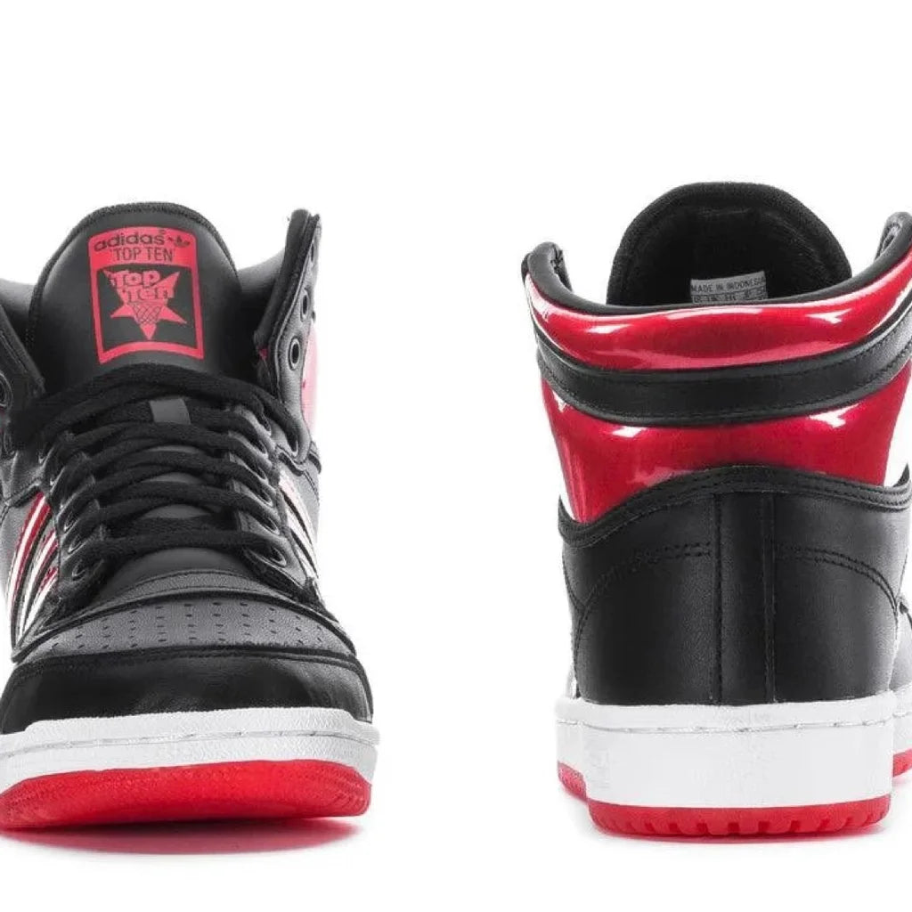 Adidas Top Ten High 'Black Vivid Red' GW1615
