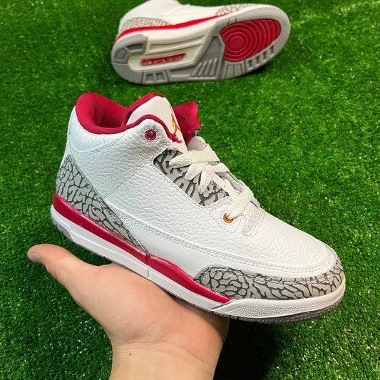 2022 Air Jordan 3 Retro GS 'Cardinal Red'