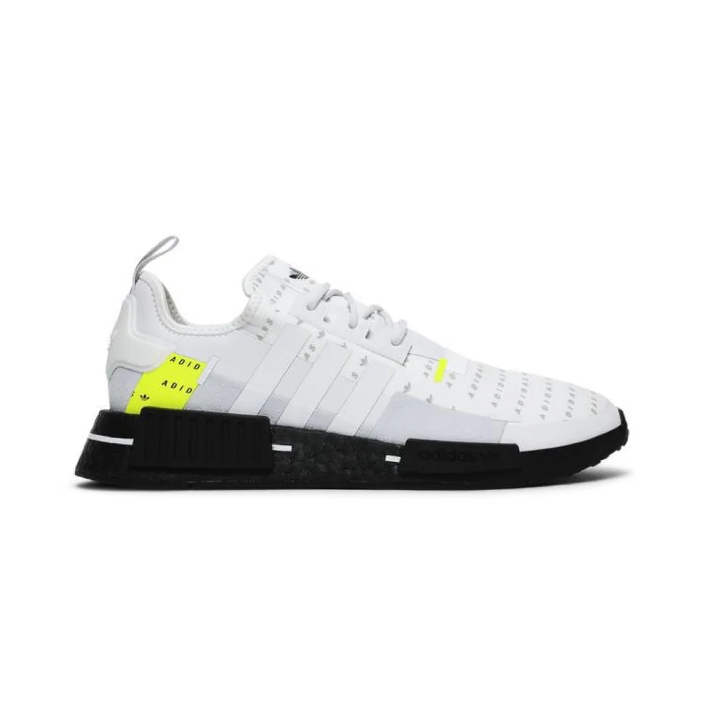 Adidas NMD_R1'All Over Logo - White Team Solar Yellow' GZ7944