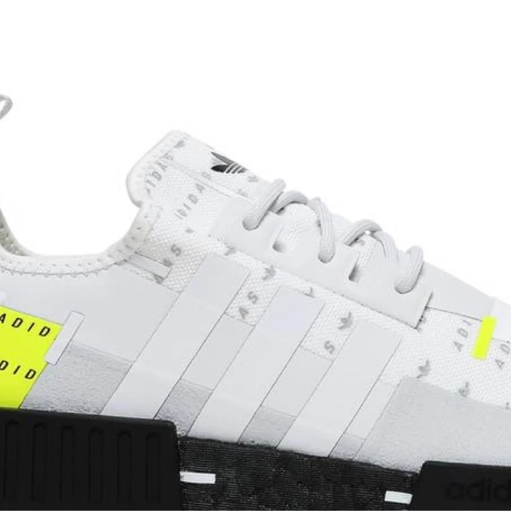Adidas NMD_R1'All Over Logo - White Team Solar Yellow' GZ7944
