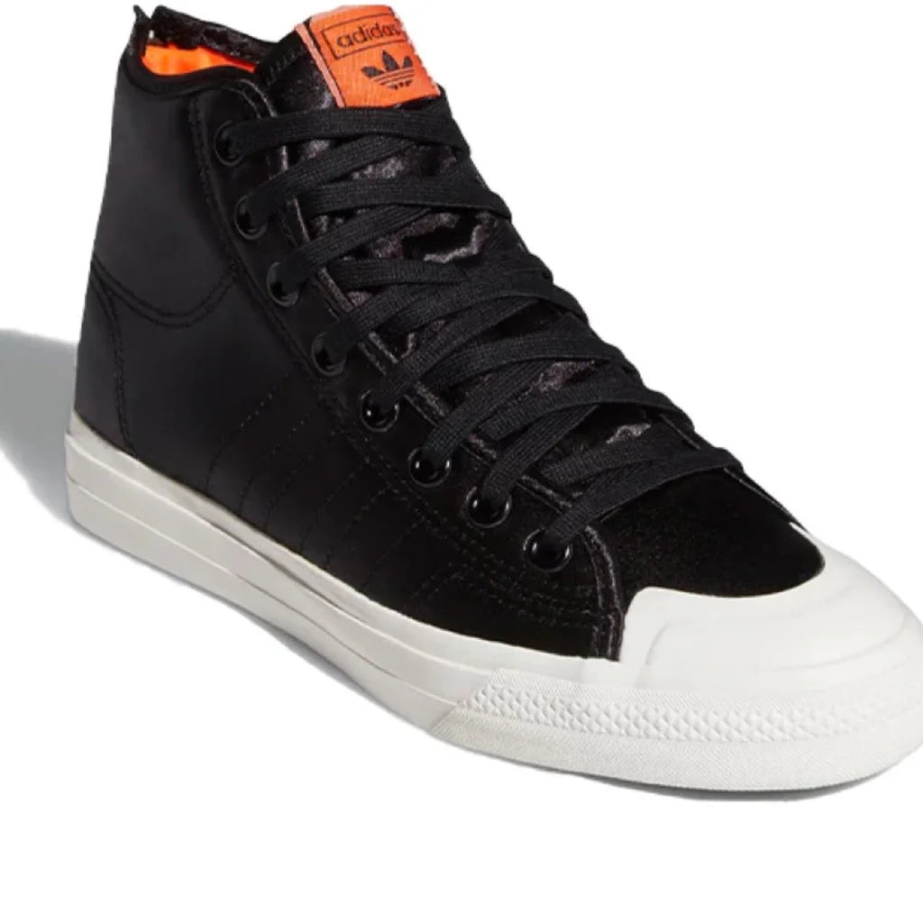 adidas originals Nizza Hi RF 'Core Black' |mens size 7.5| NEW