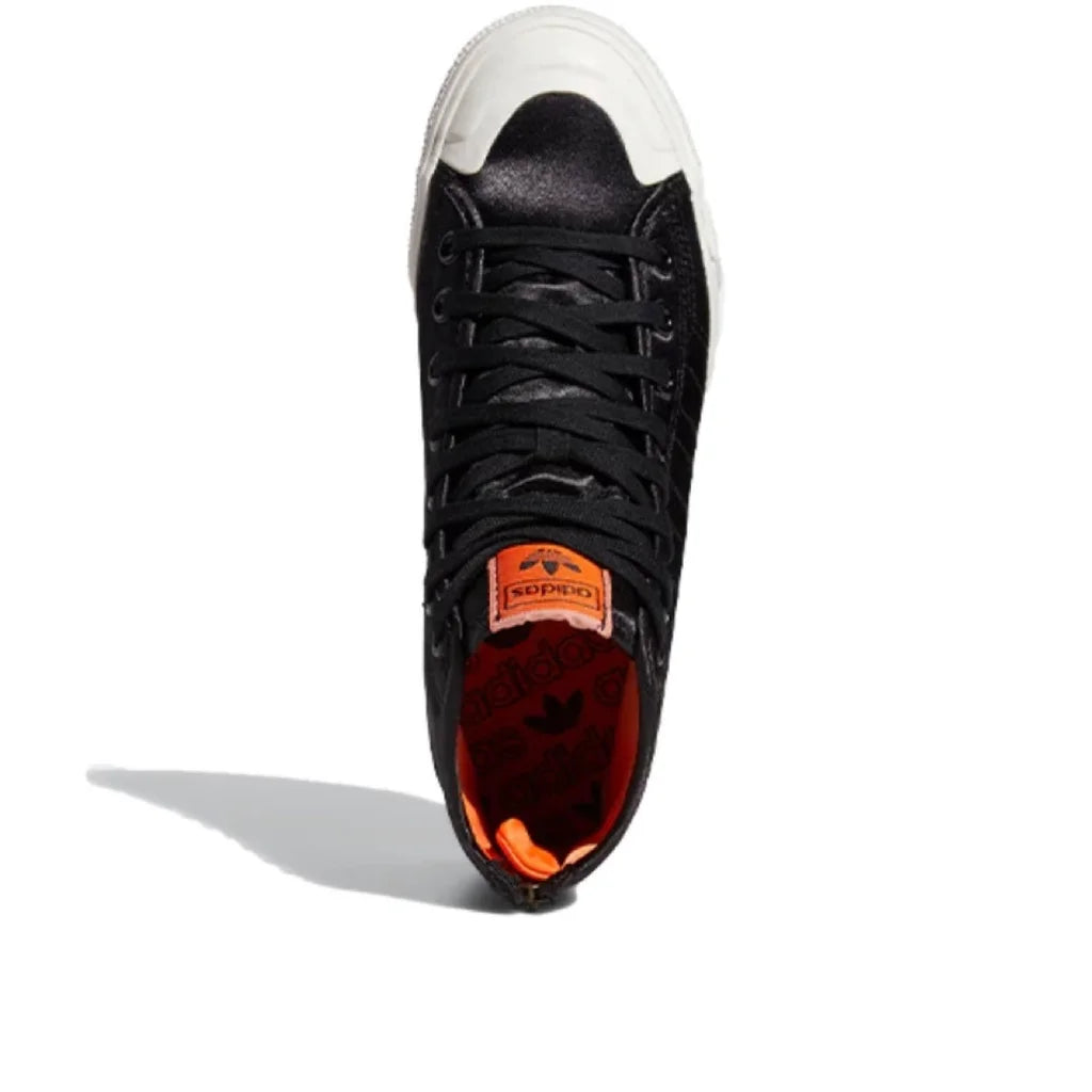 adidas originals Nizza Hi RF 'Core Black' |mens size 7.5| NEW