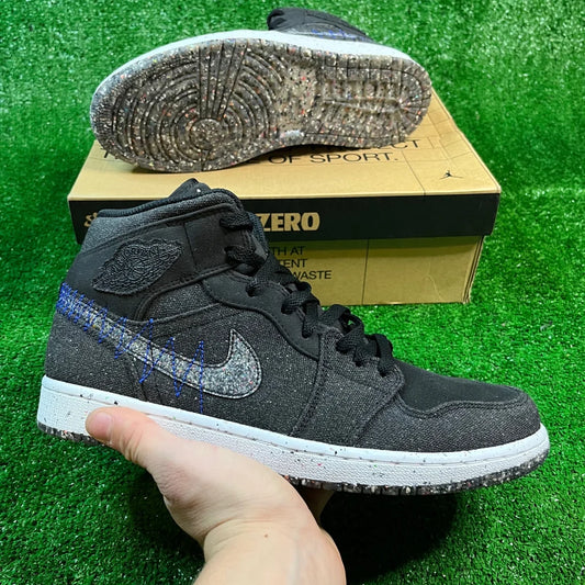 2021 Nike Air Jordan 1 Mid 'Crater' |Mens 10| VNDS