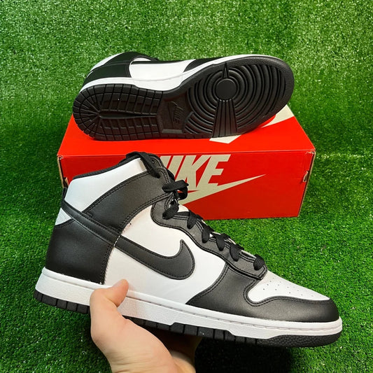 2022 Panda Dunk High 'White Black' |mens 11.5 & 10| NEW