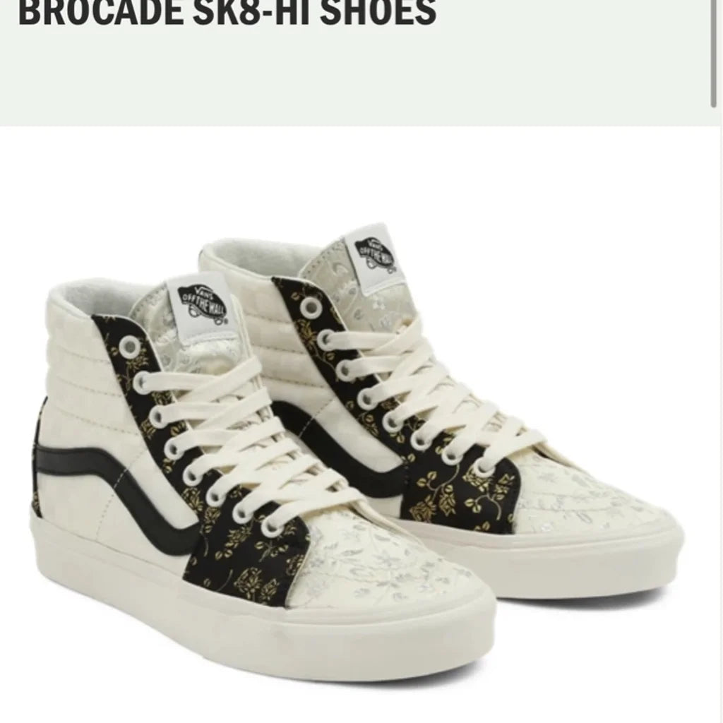 VANS BROCADE SK8-HI SHOES