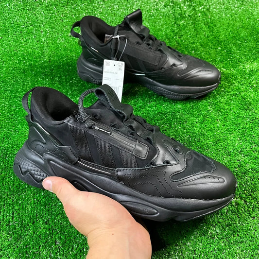 Adidas Originals Ozweego Low Mens Zip Sneakers Black NEW /Sz 7.5/ GZ2645