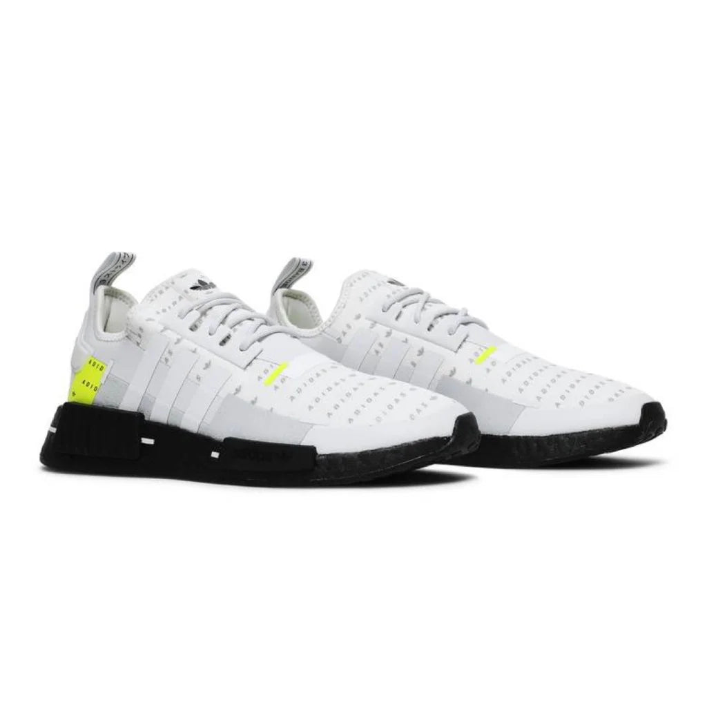 Adidas NMD_R1'All Over Logo - White Team Solar Yellow' GZ7944