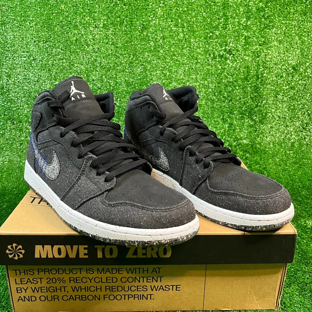 2021 Nike Air Jordan 1 Mid 'Crater' |Mens 10| VNDS